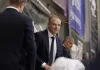 Сергей Стась: Академический хоккей был. В перерыве поговорили с ребятами, начали бросать, угрожать