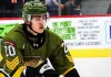 CHL. Результативный балл Арсения Пронина помог «Норт-Бэю» одолеть «Брэмптон»