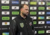 Георгий Рязанцев: Очень напряженный матч, особенно вторая его половина, когда «Витебск» добавил